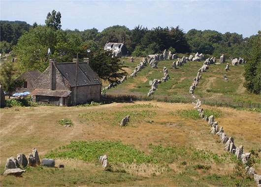 This megalithic site was built continuously over a period of 3,000 years.