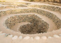 The bizarre spiral sinkholes in the Peruvian desert.