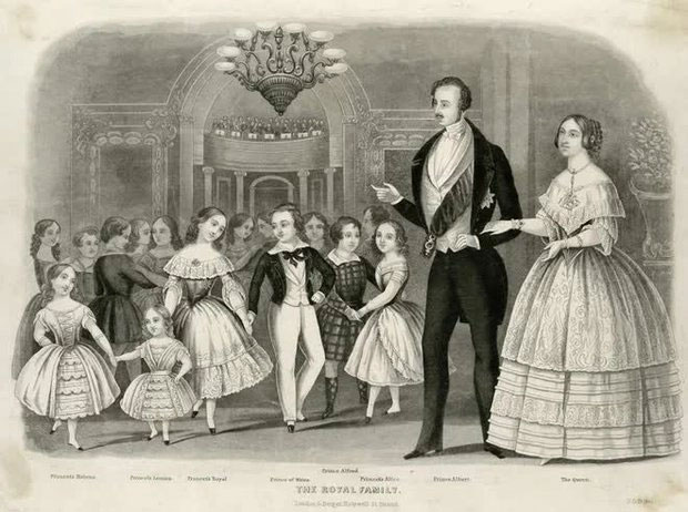 During this period, children spent most of their time with nannies rather than their parents.